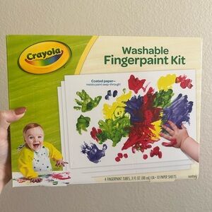 Crayola Washable Finger-paint Kit